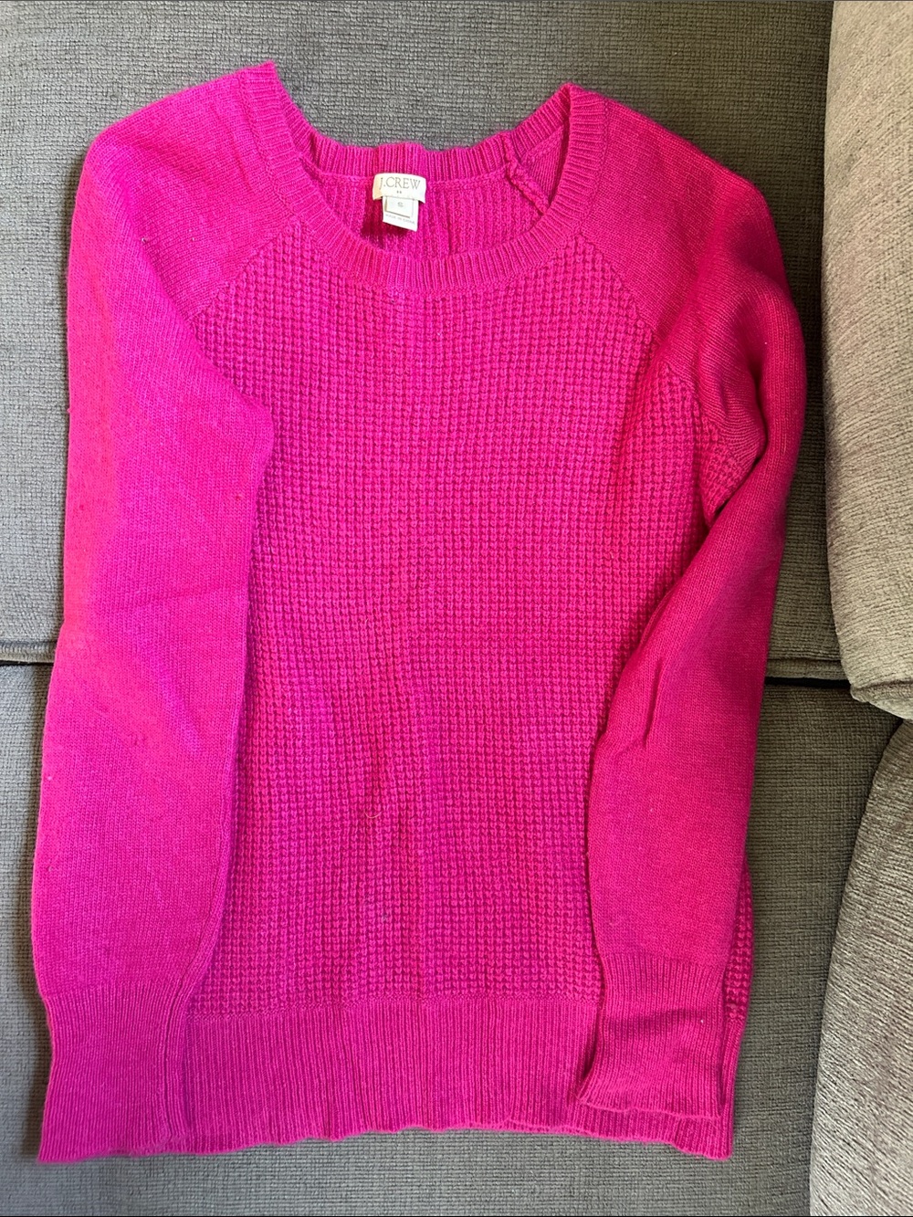 J. Crew Women's Fuchsia Crewneck Sweater